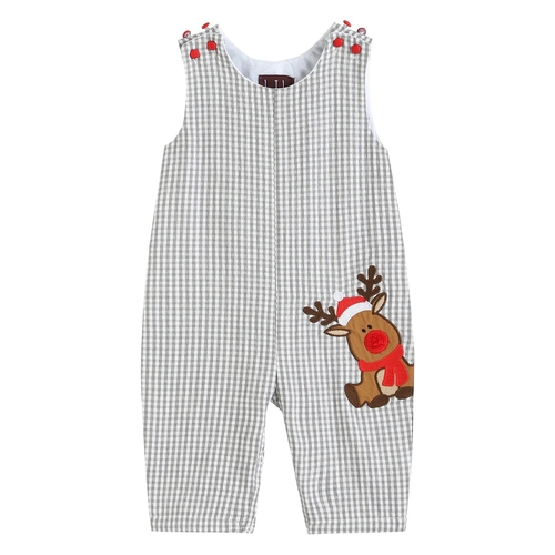 Reindeer Overalls  12-18 months