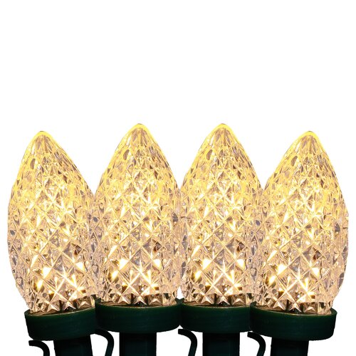 50 LED Pinecone Connectable Lights - Warm White