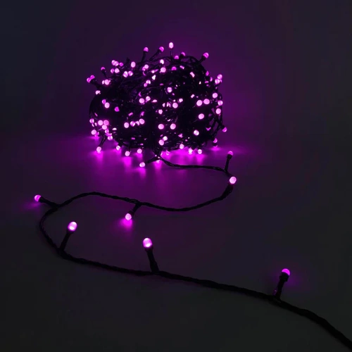 320 Frosted LED Fairy Lights - Light Pink