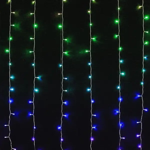 RGB LED 1.8m Curtain Lights