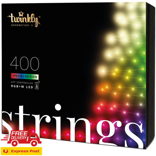 Twinkly™ 400 RGB with Warm White LEDs - Free Express Post Shipping