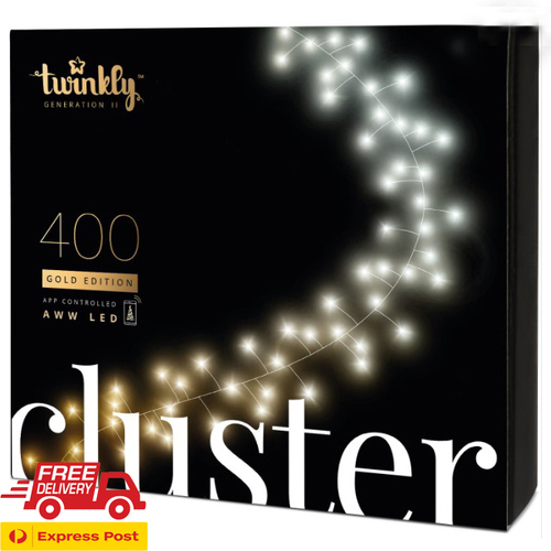 Twinkly™ 400 AWW Cluster LED Lights