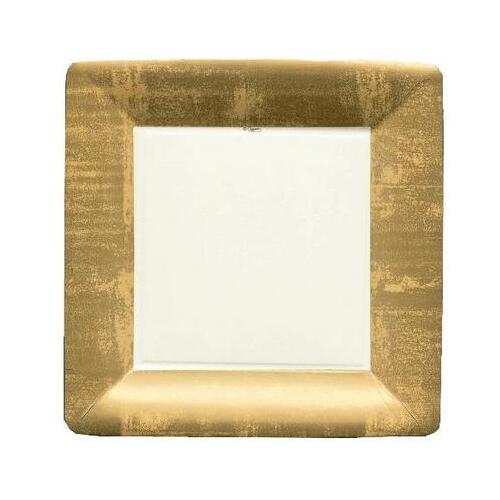 Gold Leaf with Ivory Centre Lg 8