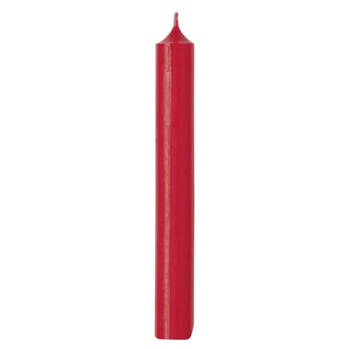 Red  Cylinder Candle  2.2 x 18cm