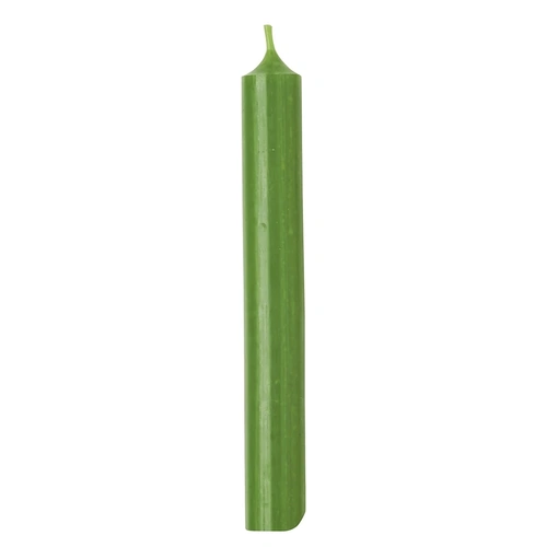 Grass Green  Cylinder Candle  2.2 x 18cm