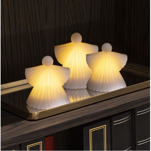 Sirius Asta LED Christmas Angels 2pc 10 x 9 cm