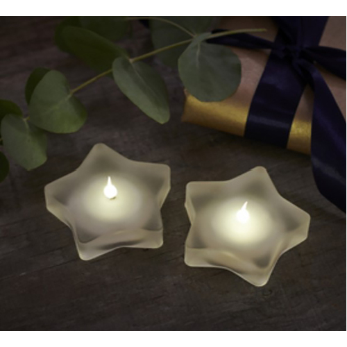 Sirius Lea Frosted Glass Tealights 2pc