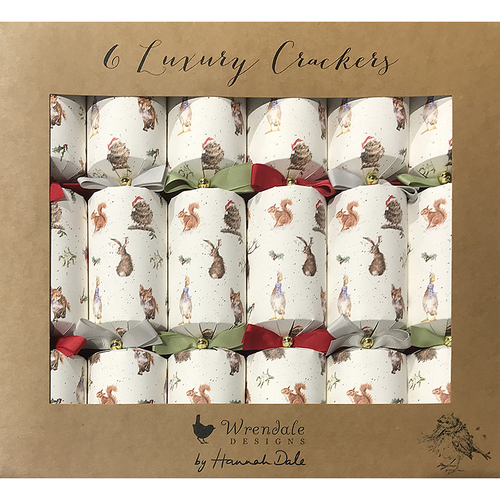 Wrendale  XL Christmas Crackers 6 pk