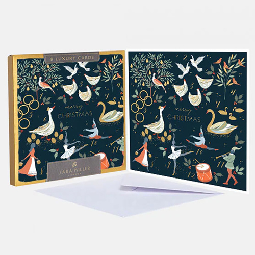 12 Days of Christmas Boxed Cards  8 pk