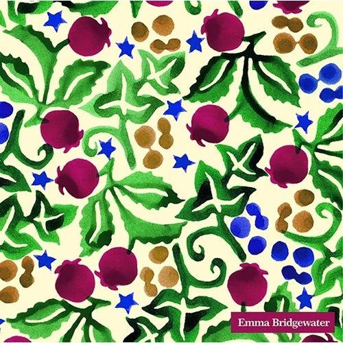 Rosehip and Ivy Christmas Paper Serviettes by Emma Bridgewater 20pk