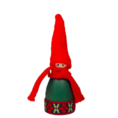 Santa Bjorn Green Standing 13cm