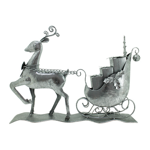 Reindeer Sleigh 60x12x45cm