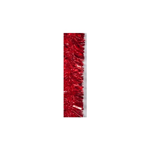 Multi Red Tinsel 2m