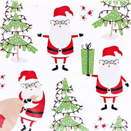 Santa Paper Christmas Napkin