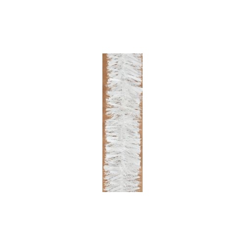 Multi White Tinsel 2m 
