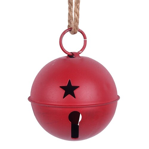 Red Metal Bell  10cm