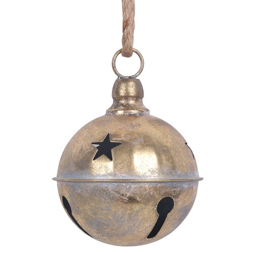 Gold Metal Bell 14cm