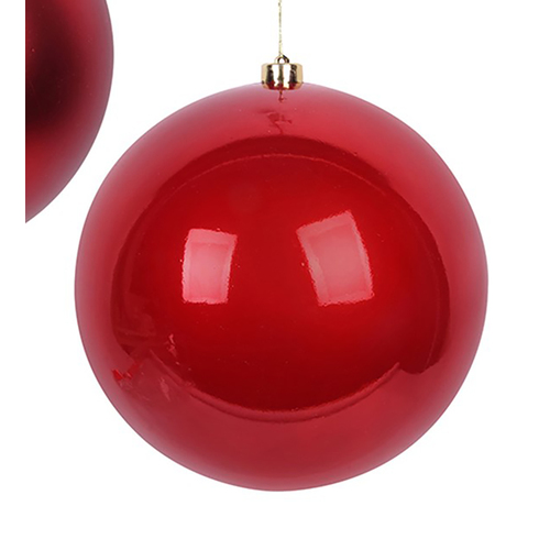 Red Gloss  Bauble 25cm