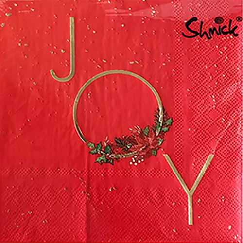 Joy Napkins Red 20pk  2ply
