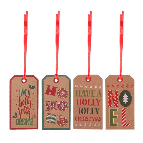 Kraft Gift Tags 12pk