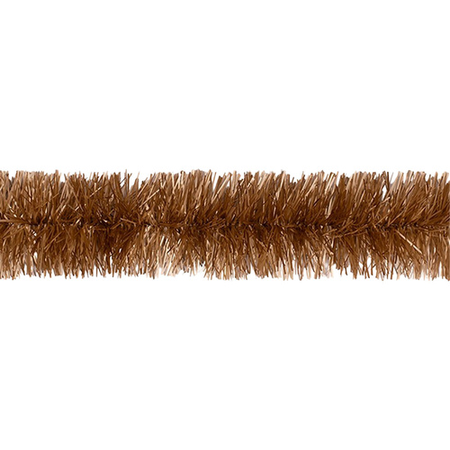 Matt Champagne Gold Fine Cut 10Ply Tinsel 2m