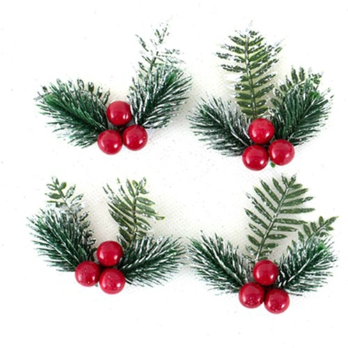 Red Berry Christmas Spray 4pk
