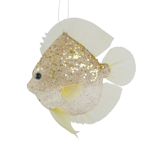 Gold Fish Non Breakable Hanging Christmas Decoration
