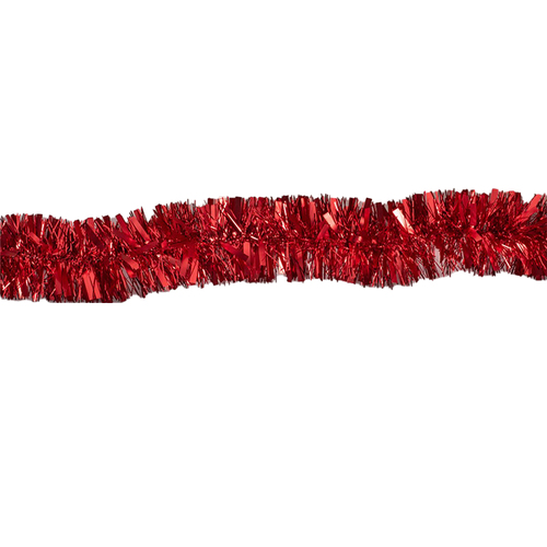 Red Mixed Strand  6Ply 20cm Christmas Tinsel 2.0m