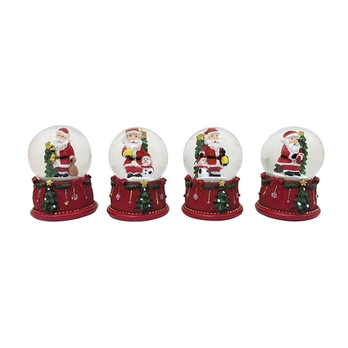 Santa Snow Globes Small 4.5cm