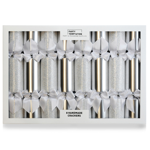 Deluxe Frosty Crystal Crackers 8pk