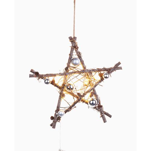 Nutcracker LED Star 38cm