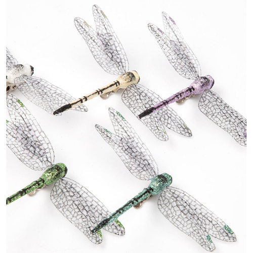 Storybook Dragonflies  9cm  Clip on 5pc
