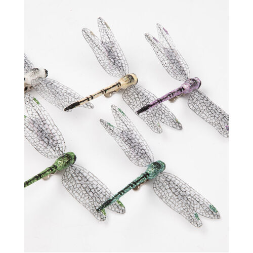 Storybook Dragonflies  9cm  Clip on 5pc