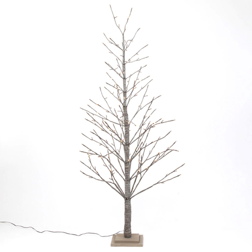 Ash Brown LED Spruce Tree 150cm