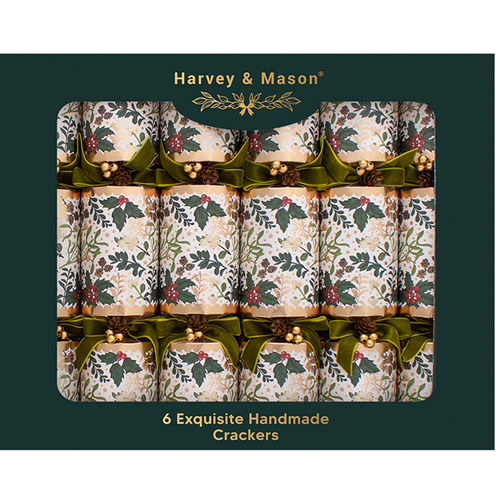 Exquisite Green Foliage XL Crackers 6pk
