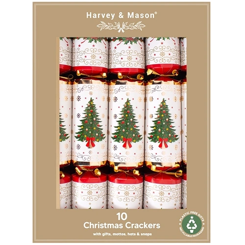 Gold Tree XL Christmas Crackers  33cm