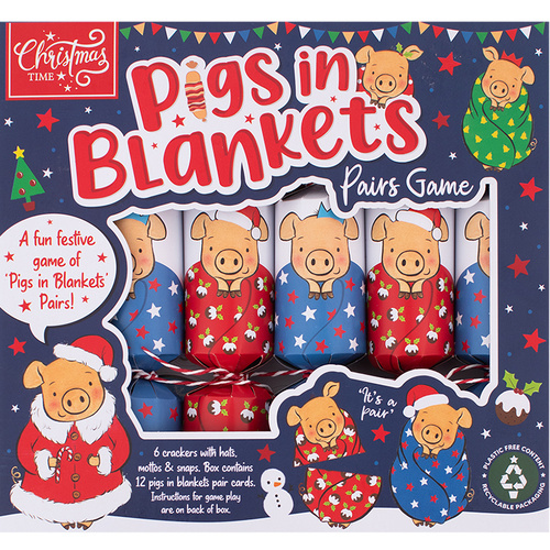 Pigs in Blankets Christmas Crackers  6pk