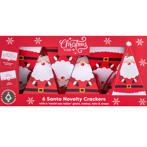 Santa Would You Rather Game Christmas Crackers