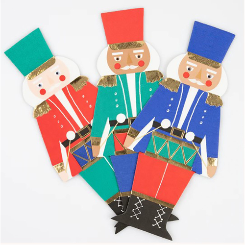 Nutcracker Shaped Napkin