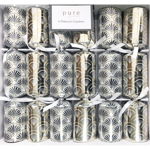 Matt Gold Multi Jewel Cracker 6pk