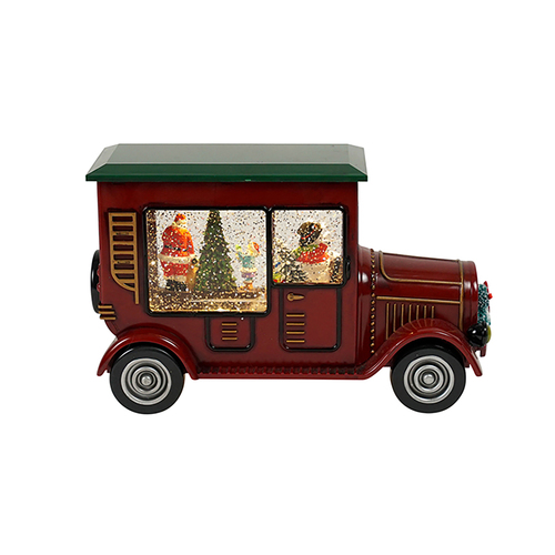 LED  Truck Snow Lantern 27cm