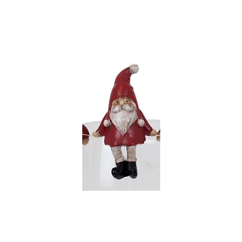 Santa Sitting  Mug/Glass Sitter