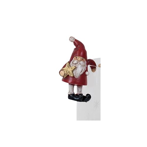 Santa with Star  Mug/Glass Sitter