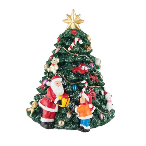 Rotating Musical Christmas Tree 13 x 16 cm