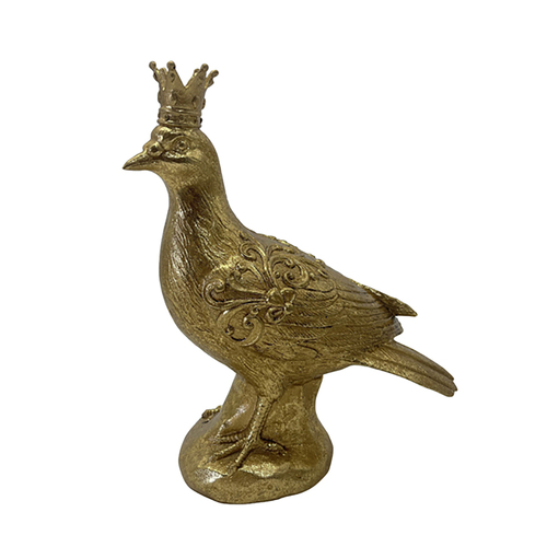 Partridge with  Crown Gold 29cm