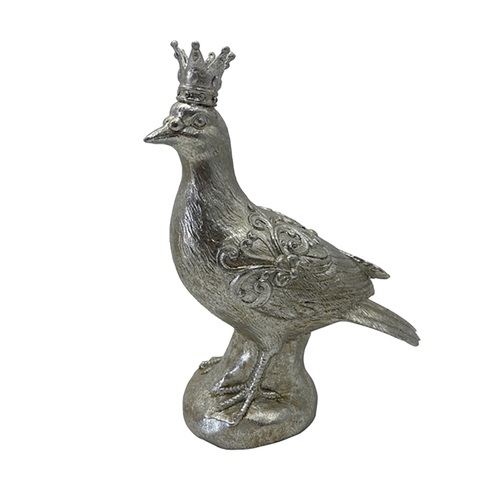 Partridge with  Crown Silver 29cm