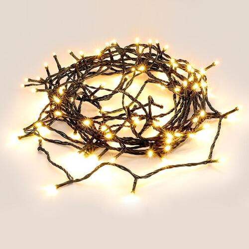100 LED Fairy Lights - Warm White