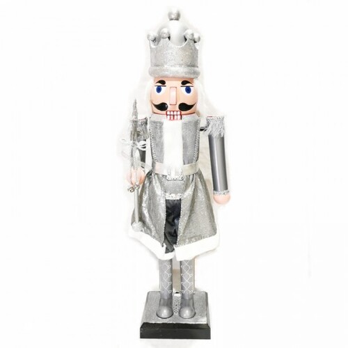 Silver  Nutcracker 85cm