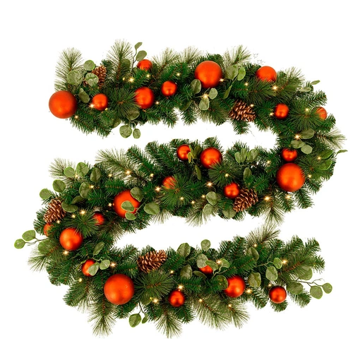 Decorated Sable Fir  Multi Function LED Garland 274cm