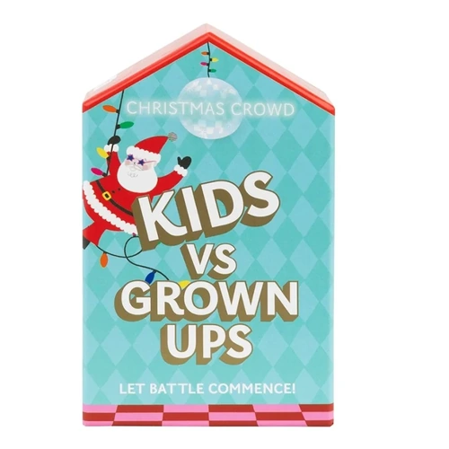 Kids Versus Grown Ups Christmas Trivia Game